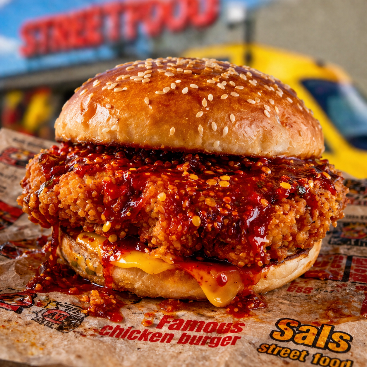 The Famous Chicken Burger