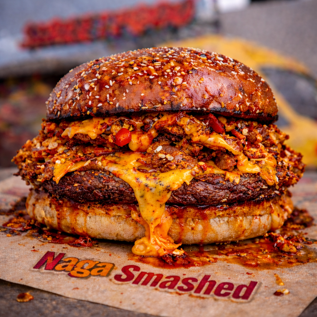 Naga Smashed 🔥🍔