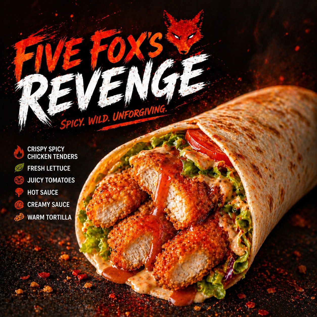 The Fox Force Five Wrap